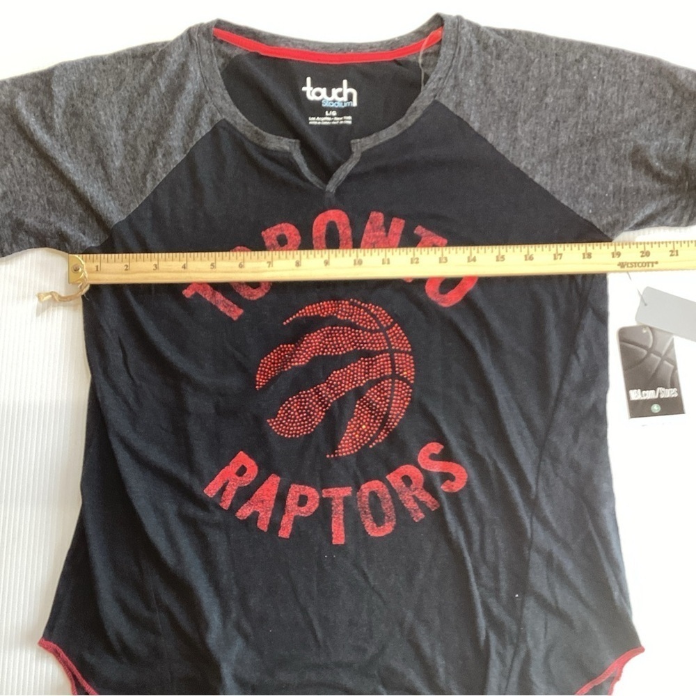 Toronto Raptors Women's Size Large Shirt Touch Stadium NWT - Picture 4 of 8